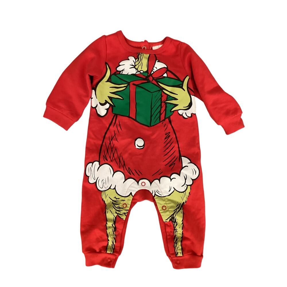 The Grinch Christmas Romper